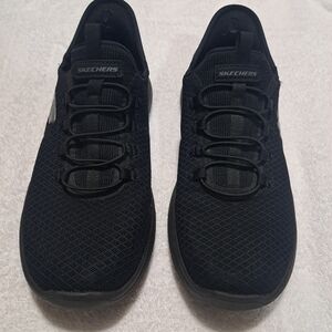 Skechers Black Swim Shoes Sleek Design Comfort
